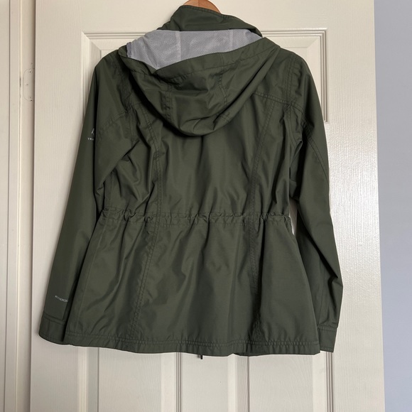 Women’s Eddie Bauer Green Rain Jacket S - Picture 2 of 9